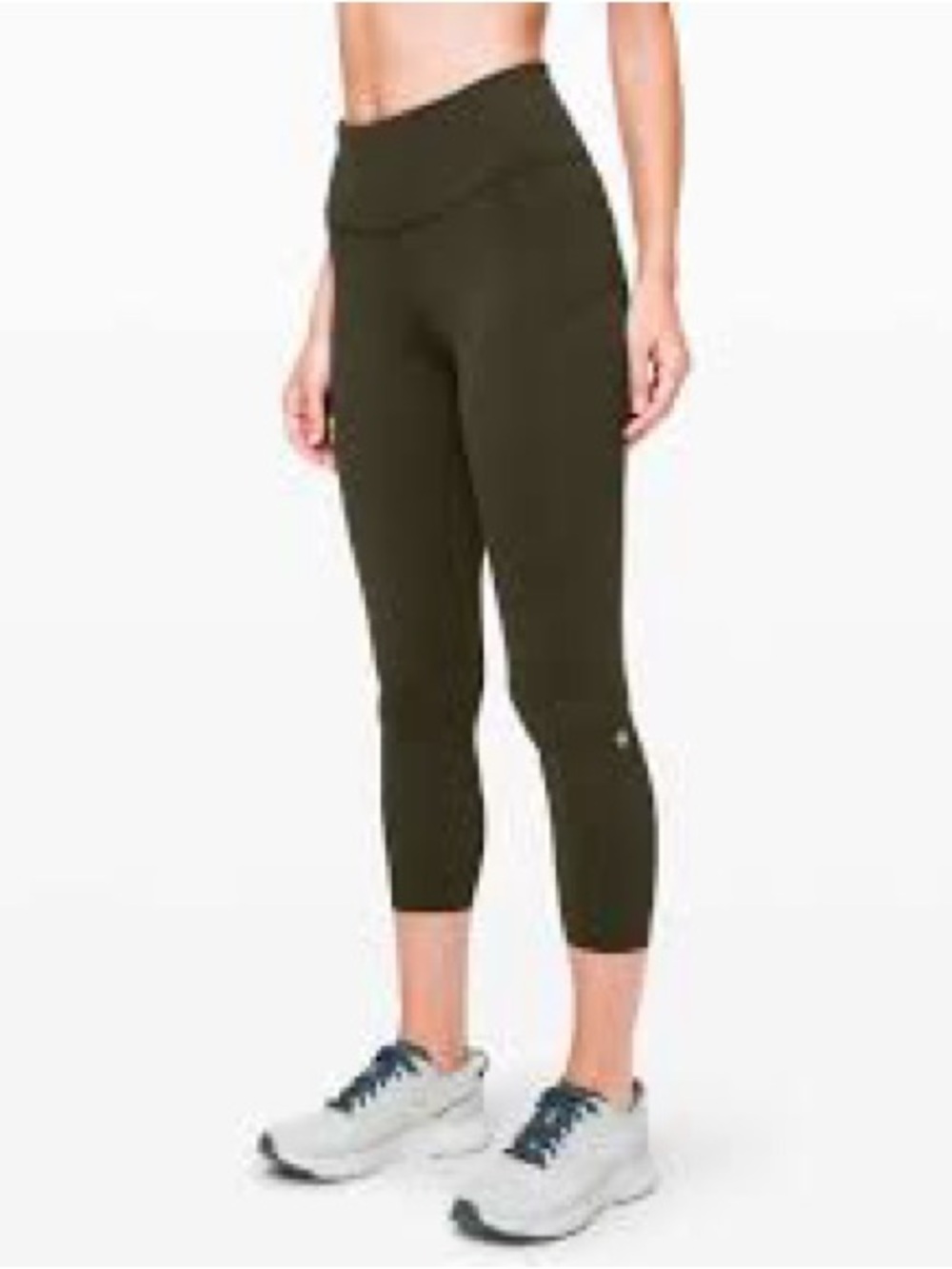 lululemon athletica Olive Green Athletic Leggings 1010